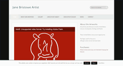 Desktop Screenshot of janebristowe.com